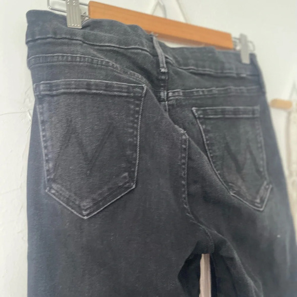 Mother Looker Ankle Fray Night Hawk High Waisted - Picture 5 of 10